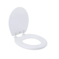 17" Toilet Seat White - Bath Bliss
