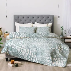 Blue Dash And Ash Cove Comforter Set - Deny Designs -Baxton Studio Store GUEST 2859e52a d0c0 4674 930b 58c61d79381d