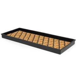 BirdRock Home Rubber Boot Tray With Coir Insert - 34 Inch -Baxton Studio Store GUEST 2a9fd26d 29bf 4793 b852 5f911bd0feca