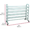 Oceanstar 5-Tier Metal Shoe Rack -Baxton Studio Store GUEST 2bc42a0d 54e3 43eb 8e1a c08f169cf2e0
