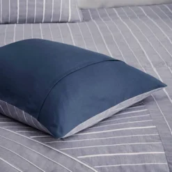 Bryce Full/Queen 5pc Cotton Rich Chambray Duvet Cover Set Indigo 24 Bryce Full/Queen 5pc Cotton Rich Chambray Duvet Cover Set Indigo -Baxton Studio Store GUEST 2bed0cf6 effc 425e 9436 384527cba244