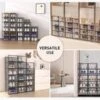 MPM Shoe Box 12pcs, Stackable Clear Plastic Shoe Organizer, Shoe Rack, Sneaker Storage Box With Lid, For Men And Women S 1 MPM Shoe Box 12pcs, Stackable Clear Plastic Shoe Organizer, Shoe Rack, Sneaker Storage Box With Lid, For Men And Women S -Baxton Studio Store GUEST 2ee4813b 454b 48de 9e27 df7db8c4cd4b