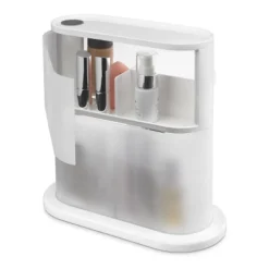 Two Tier Swivel Base Bath Storage - Polder -Baxton Studio Store GUEST 2ef574d4 b812 46fe 913f d5b0c3813940