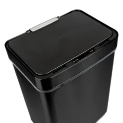 Honey-Can-Do 50L Stainless Steel Sensor Trash Can Black 11 Honey-Can-Do 50L Stainless Steel Sensor Trash Can Black -Baxton Studio Store GUEST 2fea3cb5 1929 45c0 bd03 a1b0ab2ca920