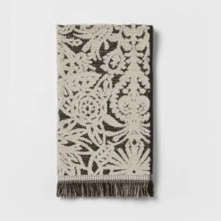 Allover Pattern Towels Black/White - Opalhouse -Baxton Studio Store GUEST 30c6811e d445 43c2 9fb7 680ce0df8a36
