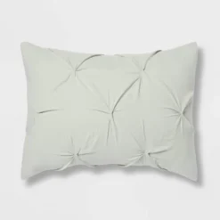 8pc Pinch Pleat Comforter Bedding Set - Threshold™ -Baxton Studio Store GUEST 316f2a92 e762 484b a897 e0e6c83e4707