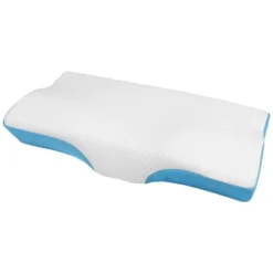 Unique Bargains 1Pcs Contour Memory Foam Pillow Cervical Neck Support Sleeping Pillows White 62x33x10cm -Baxton Studio Store GUEST 31b89ab0 e481 4061 8d7d 225a98b23a0f