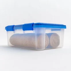 IRIS 16qt WeatherPro Plastic Storage Bin -Baxton Studio Store GUEST 321e8ea9 27f8 4488 b14b 1fa13ecfcf90