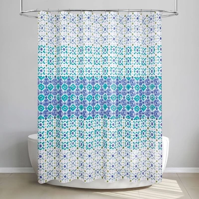 Tie Dye Shower Curtain - Allure Home Creations 6 Tie Dye Shower Curtain - Allure Home Creations - Image 4
