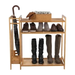 Organize It All Shoe Rack With Umbrella Stand Lohas 13 Organize It All Shoe Rack With Umbrella Stand Lohas -Baxton Studio Store GUEST 335e590a 532d 42b5 b375 36fd54de2839