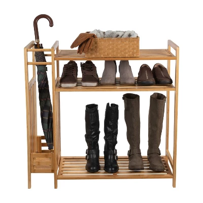 Organize It All Shoe Rack With Umbrella Stand Lohas 7 Organize It All Shoe Rack With Umbrella Stand Lohas - Image 5