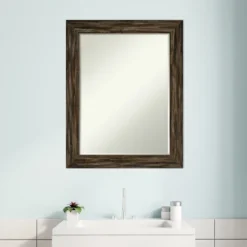 Amanti Art Fencepost Narrow Petite Bevel Wood Bathroom Wall Mirror 18 Amanti Art Fencepost Narrow Petite Bevel Wood Bathroom Wall Mirror -Baxton Studio Store GUEST 352b64d0 29fa 4838 adc8 41bf72b21b22