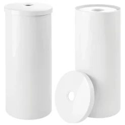 MDesign Toilet Tissue Roll Holder Canister Stand, Stores 3 Rolls, 2 Pack -Baxton Studio Store GUEST 35f181b6 3cd9 4fb2 a945 36e821fbbb6d