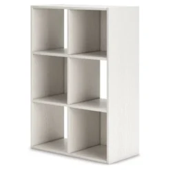 35.43" Aprilyn Six Cube Organizer White - Signature Design By Ashley -Baxton Studio Store GUEST 36a93f2e 550e 4c1d 9ff9 115921e2f84d