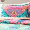 Boho Chic Quilt Set Turquoise/Navy - Lush Décor 2 Boho Chic Quilt Set Turquoise/Navy - Lush Décor -Baxton Studio Store GUEST 38e48d3d eafa 431e b903 b7a66b933daa