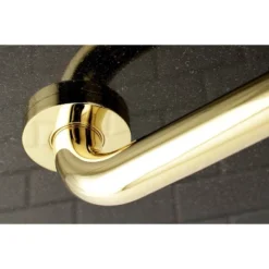 18" Meridian Decorative Grab Bar Polished Brass - Kingston Brass