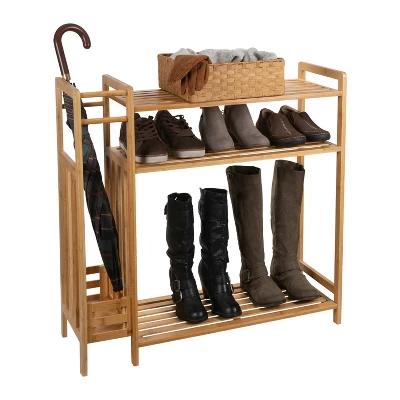 Organize It All Shoe Rack With Umbrella Stand Lohas 8 Organize It All Shoe Rack With Umbrella Stand Lohas - Image 6