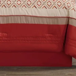 8pc Janna Comforter Set Orange - Riverbrook Home -Baxton Studio Store GUEST 39b2d253 8684 4566 9c73 b7606ba0cb9d