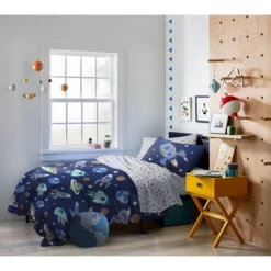 Saturday Park Outer Space 100% Organic Cotton Duvet Cover & Sham Set 16 Saturday Park Outer Space 100% Organic Cotton Duvet Cover & Sham Set -Baxton Studio Store GUEST 3b2d234a 63d5 4558 b467 9800ae6f7a52