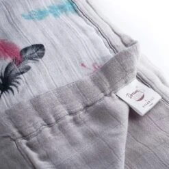 DreamShip 47'' X 47'' Silky Feathers Bamboo Rayon 4-Layer Breathable Muslin -Baxton Studio Store GUEST 3b7bd0ff 7b59 47c7 8a78 371e96322d1b