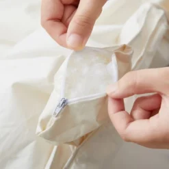 Puredown Pleat Organic Cotton White Goose Down Comforter Duvet Insert -Baxton Studio Store GUEST 3ca45480 c2dd 4102 b4f0 46cfab4cc407