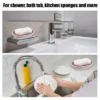 Unique Bargains Plastic Soap Dish Keep Soap Dry Soap Cleaning Storage For Home Bathroom Kitchen 1 Pc -Baxton Studio Store GUEST 3cbce1d2 0649 4c07 91f5 8ca3b60dbd15