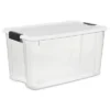 Sterilite 70 Quart Multipurpose Stackable Plastic Latching Lid Storage Tote, 4 Pack & 6 Quart Container Box Bin For Home Organization, Clear 12 Pack 2 Sterilite 70 Quart Multipurpose Stackable Plastic Latching Lid Storage Tote, 4 Pack & 6 Quart Container Box Bin For Home Organization, Clear 12 Pack -Baxton Studio Store GUEST 3d045822 4c6b 4db9 9d4f 2524dfe0b31a