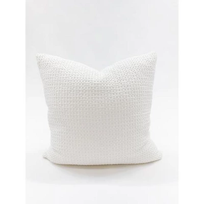 26x26 Down Cotton Waffle Weave Pillow - Anaya 8 26x26 Down Cotton Waffle Weave Pillow - Anaya - Image 6