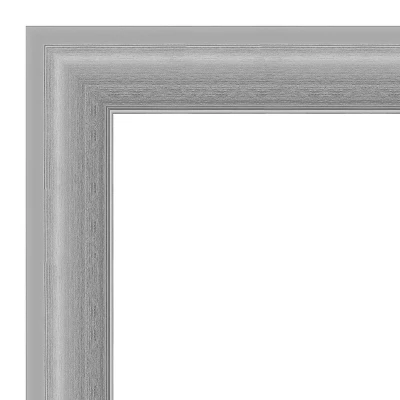 Amanti Art Peak Polished Nickel Narrow Petite Bevel Bathroom Wall Mirror 28.5 X 22.5 In. 3 Amanti Art Peak Polished Nickel Narrow Petite Bevel Bathroom Wall Mirror 28.5 X 22.5 In.