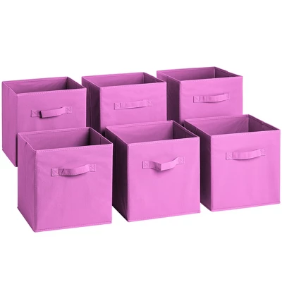 Sorbus 11 Inch Cube Storage Organizer Bins - 6 Pack 8 Sorbus 11 Inch Cube Storage Organizer Bins - 6 Pack - Image 6
