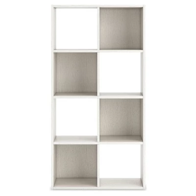 47.05" Aprilyn Eight Cube Organizer White - Signature Design By Ashley 4 47.05" Aprilyn Eight Cube Organizer White - Signature Design By Ashley - Image 2