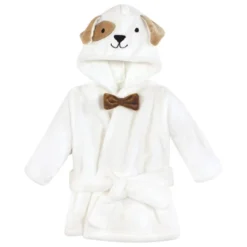 Hudson Baby Unisex Baby Plush Bathrobe And Toy Set, Dog, One Size -Baxton Studio Store GUEST 3eda5d88 9acc 492e 8464 ad85bd81c455