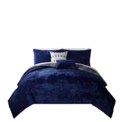 Geo Comforter Set Navy Blue - Lanwood Home -Baxton Studio Store GUEST 3fe3ac88 ebe9 46ee 835c 539700b0fcae
