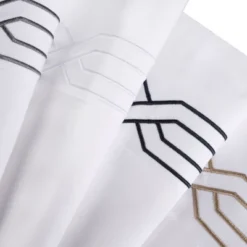 Luxury 1200 Thread Count Premium Cotton Geometric Scroll Embroidered 4 Piece Bed Sheet Set By Blue Nile Mills 13 Luxury 1200 Thread Count Premium Cotton Geometric Scroll Embroidered 4 Piece Bed Sheet Set By Blue Nile Mills -Baxton Studio Store GUEST 401a7d15 86f5 49af b5c5 40e04400988c