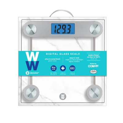 Weight Watchers Glass Scale Clear - Conair 3 Weight Watchers Glass Scale Clear - Conair