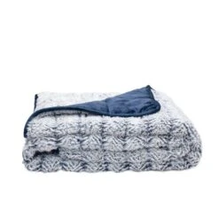50"x60" Machine Washable Brushed Faux Fur To Mink Weighted Throw Blanket - Dream Theory -Baxton Studio Store GUEST 41f3c347 0fec 474c a5e2 9cf20bdc829b