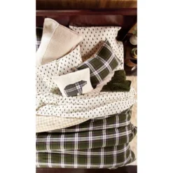 3Pc Newfield Plaid Comforter Set Green - G.H. Bass 13 3Pc Newfield Plaid Comforter Set Green - G.H. Bass -Baxton Studio Store GUEST 42017eee 7234 474b 8291 45797f4ebafa