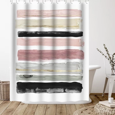 Americanflat 71" X 74" Shower Curtain Style 3 By PI Creative Art - Available In Variety Of Styles 4 Americanflat 71" X 74" Shower Curtain Style 3 By PI Creative Art - Available In Variety Of Styles - Image 2