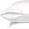Micropuff Zippered Microfiber Pillow Protector Set Of 4