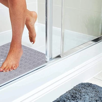 TranquilBeauty 40" X 16" Clear Extra Long Non-Slip Bath Mats With Suction Cups For Elderly & Children 3 TranquilBeauty 40" X 16" Clear Extra Long Non-Slip Bath Mats With Suction Cups For Elderly & Children