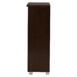 Adalwin Modern And Contemporary 2-Door Wooden Entryway Shoes Storage Cabinet - Dark Brown - Baxton Studio 8 Adalwin Modern And Contemporary 2-Door Wooden Entryway Shoes Storage Cabinet - Dark Brown - Baxton Studio -Baxton Studio Store GUEST 44dcdfcc 9ea7 4f84 ae96 d1aabeed2058