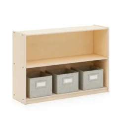 Guidecraft EdQ 2-Shelf Open Storage - 30" -Baxton Studio Store GUEST 47d5e588 ae52 4c85 9927 9167e18538a0