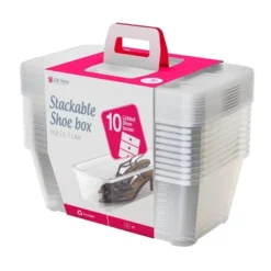 Life Story 5.7 L Clear Shoe & Closet Storage Box Stacking Container 17 Life Story 5.7 L Clear Shoe & Closet Storage Box Stacking Container -Baxton Studio Store GUEST 49378071 a4ba 473b a0bd 92671fa95a2a