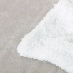 48" X 72" 15lbs Weighted Blanket With Reversible Sherpa Cover Taupe/Ivory - DreamLab -Baxton Studio Store GUEST 49987f94 740b 4e91 a0d0 21e3296eede0