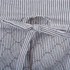 Design Imports Set Of 5 Rustic Bronze Chicken Wire Ticking Stripe Liner Baskets Black/White -Baxton Studio Store GUEST 49a0d901 c727 49ce 83ca 5cac10d26b3c