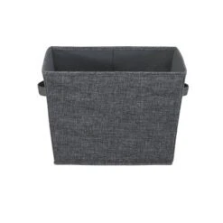 Household Essentials 2pk Medium Tapered Bins Graphite -Baxton Studio Store GUEST 49c9d691 8f35 4e88 aaa8 33fc8d29807d