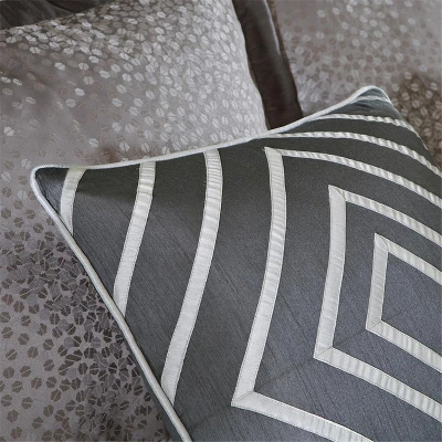 Garner Modern Diamond Print Multiple Piece Comforter Set - 7 Piece 7 Garner Modern Diamond Print Multiple Piece Comforter Set - 7 Piece - Image 5