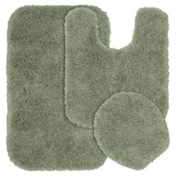 3pc Serendipity Shaggy Washable Nylon Bath Rug Set - Garland -Baxton Studio Store GUEST 4e3fde4f 48ec 4f1d bffb da9334d57ce8