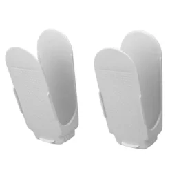 Home Basics Plastic Shoe Space Saver, White -Baxton Studio Store GUEST 4e76e160 7b70 482e 9a4f ef4ca255b949