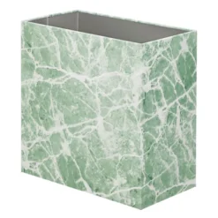 MDesign Small Metal Rectangular Trash Can Wastebasket, Garbage Bin -Baxton Studio Store GUEST 4f96dfa1 e41b 4605 9e06 782c3cffa2ad